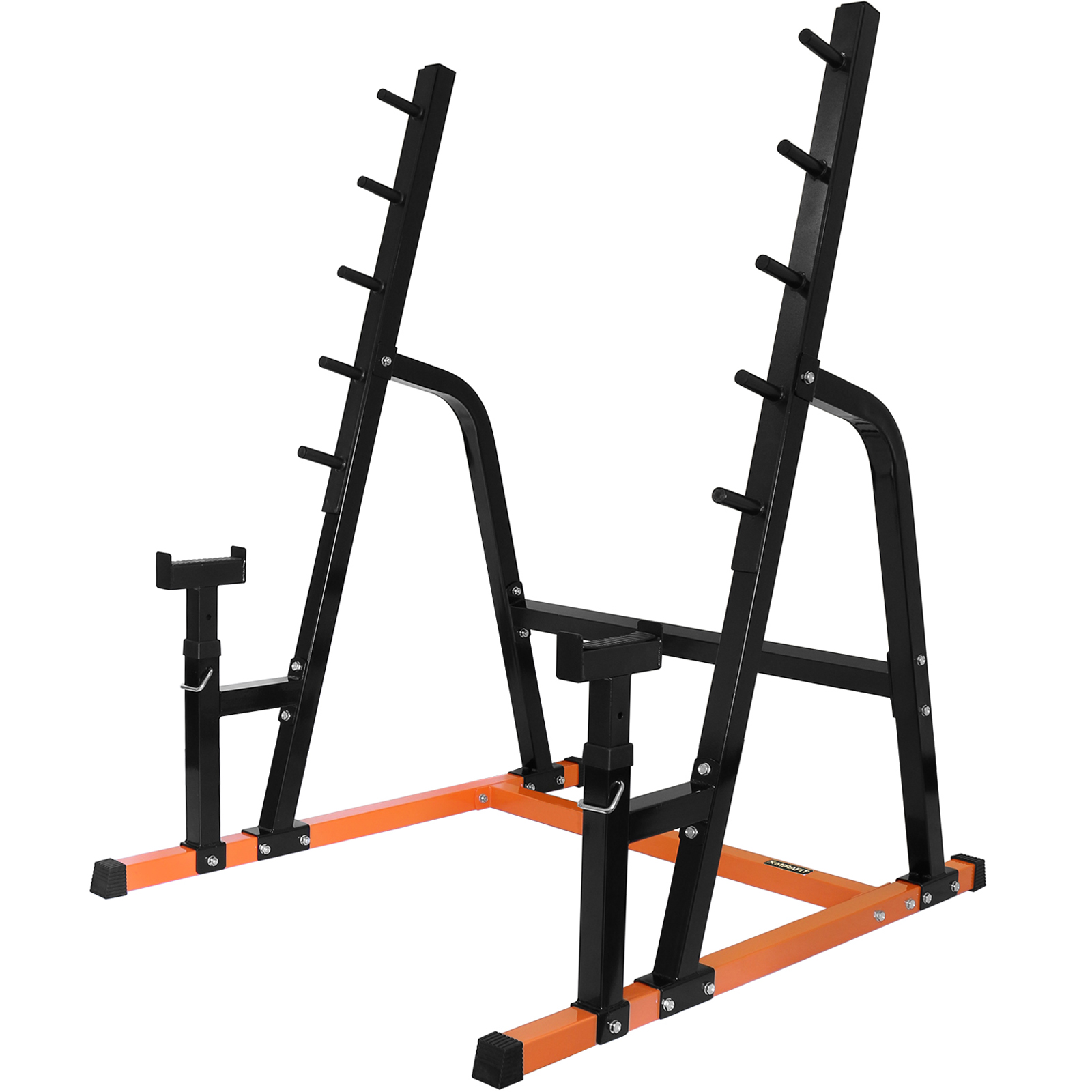 MIRAFIT Weight Lifting Power Rack Gym Bar Stand With Bench Press
